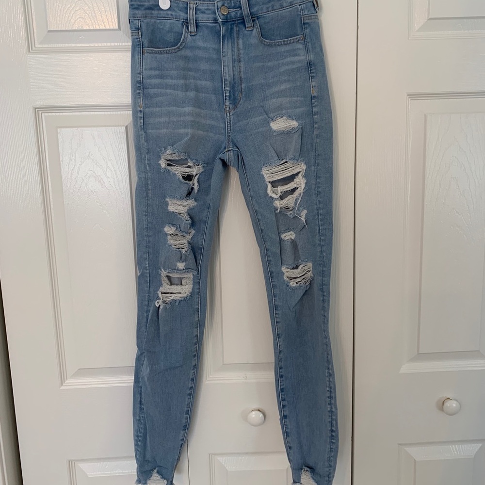 American eagle highest rise jeans